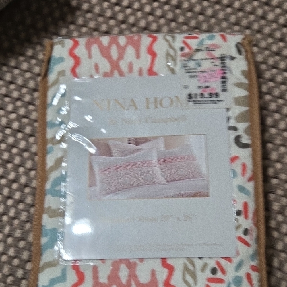 Multicolor Pillow Sham 20x26